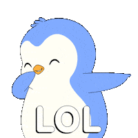 Cracking Up Lol Sticker by Pudgy Penguins