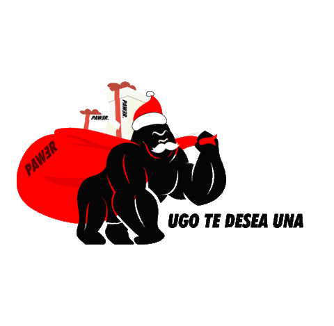 Christmas Santa Sticker by Paw3r