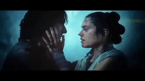 sandraschink giphygifmaker kiss star wars ben GIF