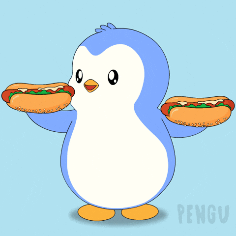 Hungry Penguin GIF by Pudgy Penguins