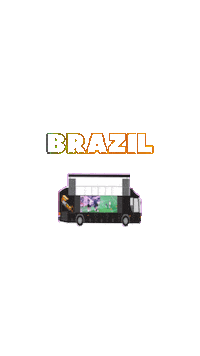 Copa Sticker by fire bus