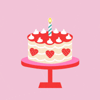 Celebrate Happy Birthday GIF by Jessica Lau