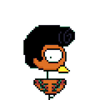 Pixel Agree Sticker