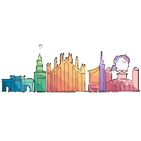 Unicorn Sticker by Mensa Italia