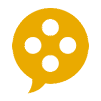 Film Fest Bubble Sticker by Vaughan Film Festival