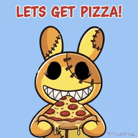 Inpizzawecrust Cheesygoodness GIF by RugDollz