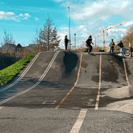 skyern giphygifmaker fire skate skateboarding GIF