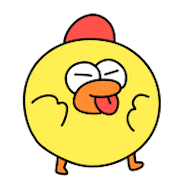 Baby Chicken Sticker
