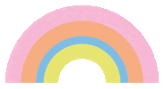 Rainbow Pastel Sticker by ohmycompany