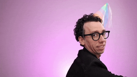 Celebrate Party Animal GIF by Jonathan Burns