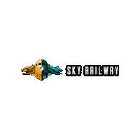 skyrailway sky railway skyrailway Sticker