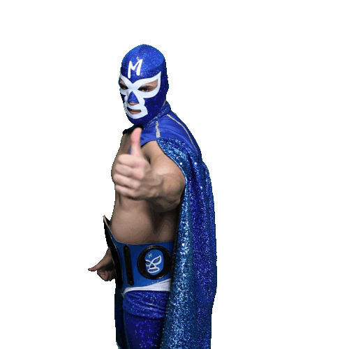 maskadorestacoshopaz wrestling wrestler lucha lucha libre Sticker