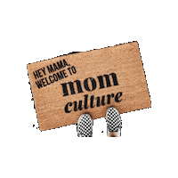 themomculture mom culture the mom culture hey mama hey Sticker