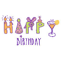 Celebrate Happy Birthday Sticker by Lernfitness