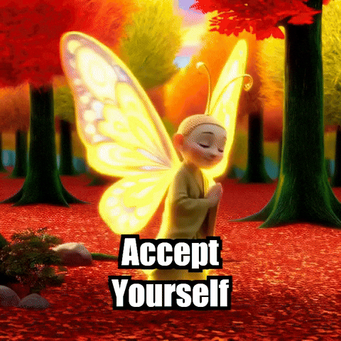Journey Accept Yourself GIF by BuddhaFlyJourney