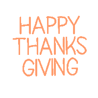 Thanksgiving Day Food Sticker