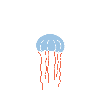 Jellyfish Sticker