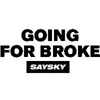 Running Sticker by SAYSKY