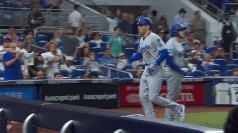Celebrate Los Angeles Dodgers GIF by MLB