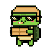 deal-with-it win Sticker by Muambator