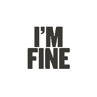 MedicineHatHealthFoundation mentalhealthawareness mentalhealthmatters imfine im not okay Sticker