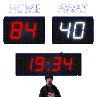 40 Away Sticker