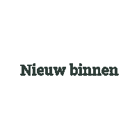 Nieuw Binnen Sticker by de Huischkamer