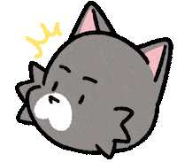 Cat Reaction Sticker by Ai and Aiko