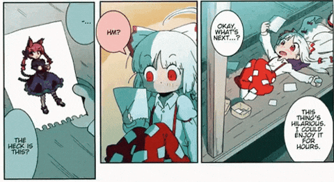 Fujiwara No Mokou GIF