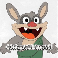 Excited Bunny GIF