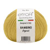 Etrofil organic knitting yarn knit Sticker