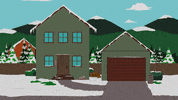 snow house GIF by South Park 