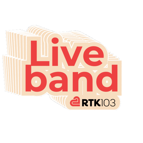Live Band Radio Sticker by RTK103