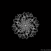 black and white 3d GIF by Pi-Slices