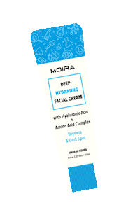 moiracosmetics skincare hydration moira facial cream Sticker