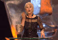 helen mirren kiss GIF by BAFTA