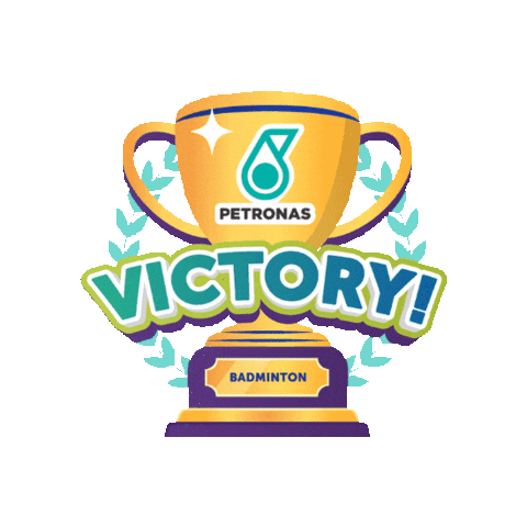 PetronasMY giphygifmaker sports victory trophy Sticker