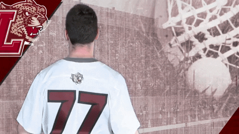 Mens Lacrosse Roll Pards GIF by Lafayette Leopards
