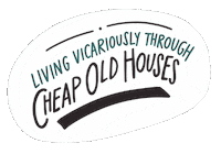 cheapoldhouses retro vintage fixer fixer upper Sticker