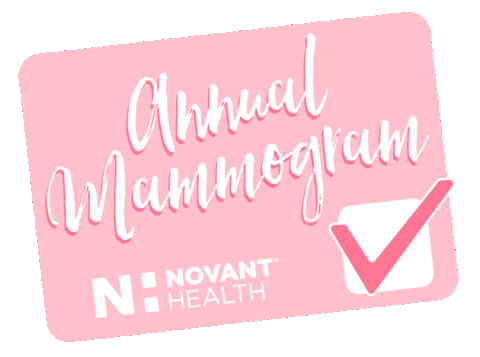 Breast Cancer Love Sticker by Novant Health