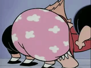 ren and stimpy powdered toast man GIF