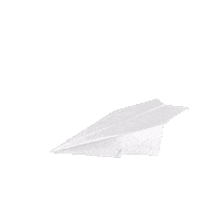 Paper Airplane Sky Sticker by Tom Windeknecht