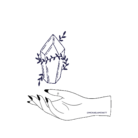 MagnifyMore giphyupload giphythatsgonnabeanofrommedawg magical crystals Sticker