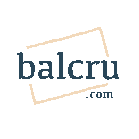 Balcru logo online com cuadro Sticker