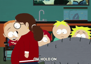 butters stotch timmy burch GIF by South Park 