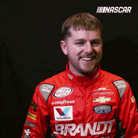 justin allgaier nascar driver reactions GIF by NASCAR