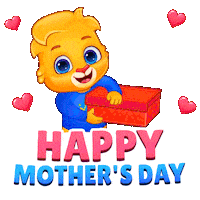 Happy Mothers Day Sticker by Lucas and Friends by RV AppStudios