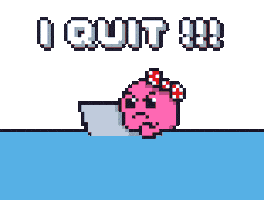 Frustrated Pixel Art Sticker by Potatozzz by 9GAG
