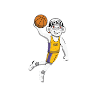 Game Time Basketball Sticker by Zhot