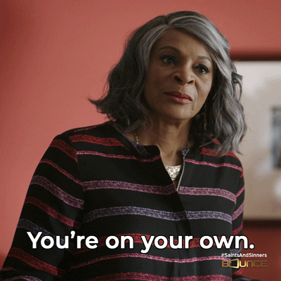 Im Out Of Here Saints And Sinners GIF by Bounce